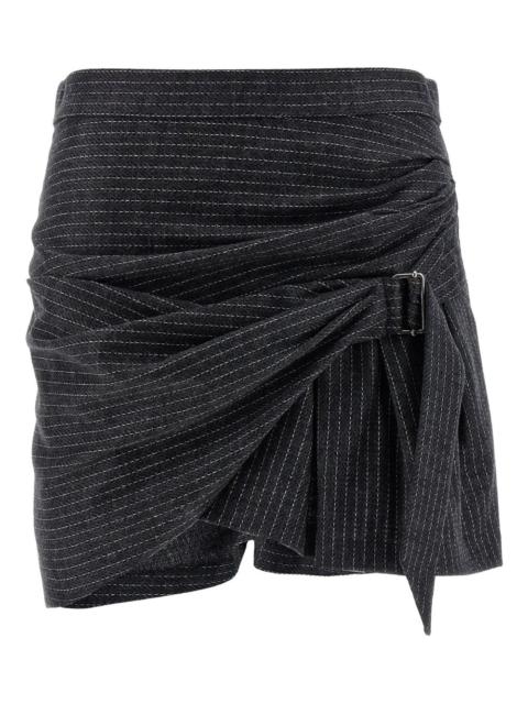 Isabel Marant Rosaria striped-pattern mini skirt