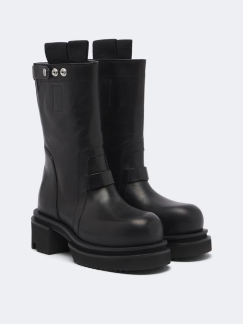 Rick Owens Leather mid-calf boots