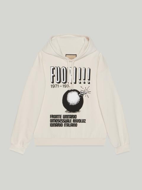 GUCCI Cotton jersey sweatshirt
