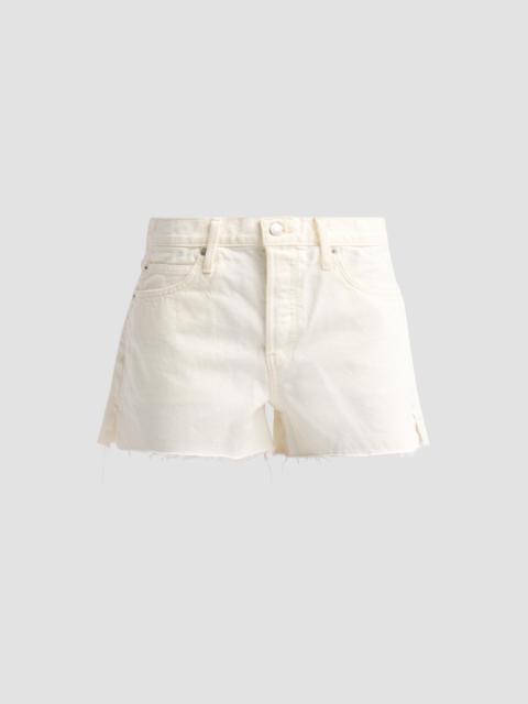 RE/DONE Women's The Breezy Denim Shorts - Crema