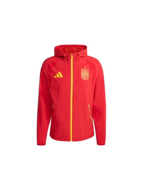 adidas adidas Spain Tiro Travel Full Zip Windbreaker Jacket Team Power Red