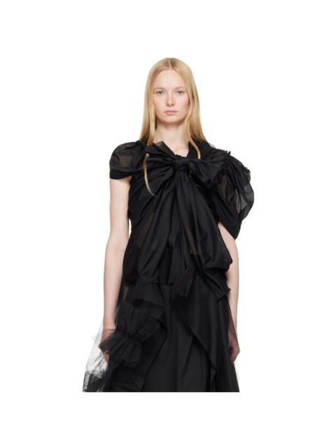 TAO Comme Des Garçons Black Tricot Blouse