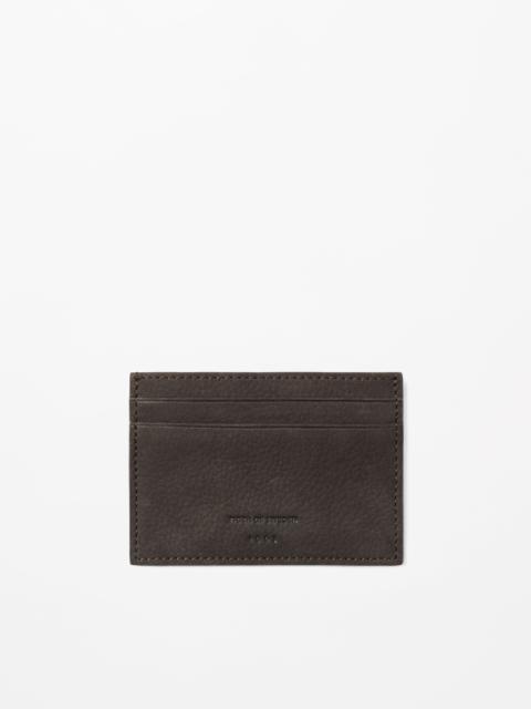TIGER OF SWEDEN Wharf Leather Cardholder