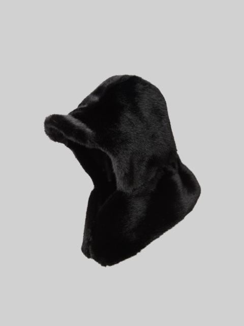 The Frankie Shop Kallio Faux Fur Hood - Black