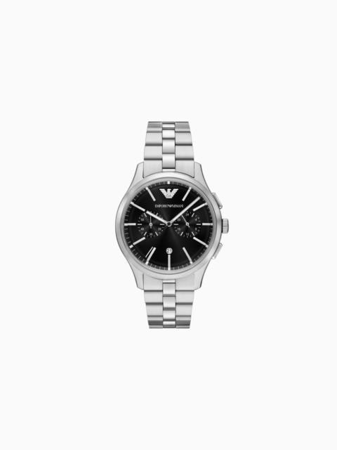 EMPORIO ARMANI CHRONOGRAPH STAINLESS STEEL WATCH