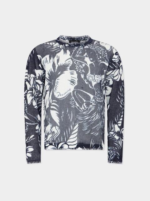 DSQUARED2 DANCING FLOWERS PULLOVER