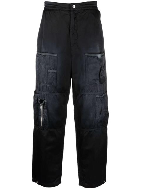 Diesel multi-pocket loose-fit trousers