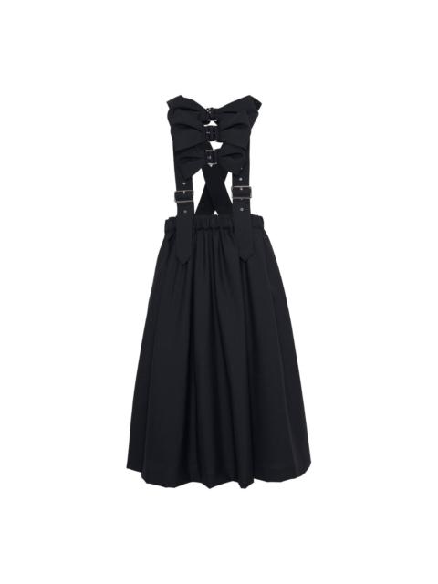 Noir Kei Ninomiya Crossback Bow Pinafore