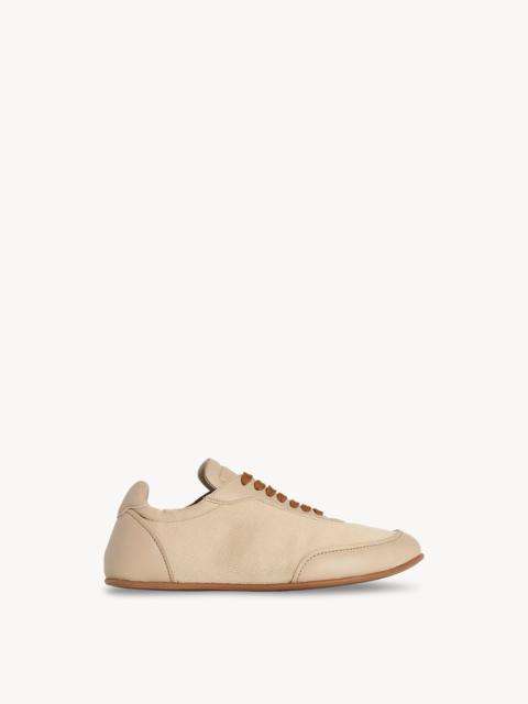 The Row Owen City Sneaker in Leather and Mesh