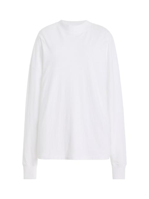 The Row Raveena Cotton Jersey T-Shirt white