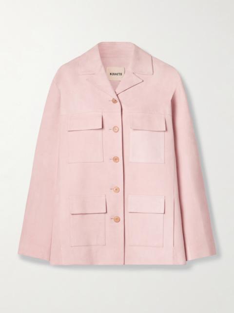 KHAITE Morsson Suede Jacket