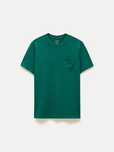 J.CREW Vintage-wash cotton pocket T-shirt