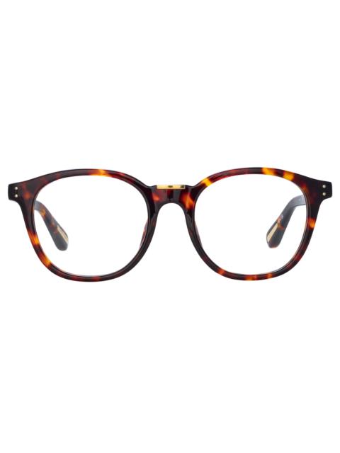 POWELL OPTICAL D-FRAME IN TORTOISESHELL