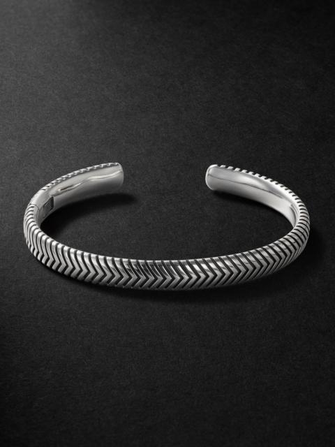 DAVID YURMAN Chevron Sterling Silver Cuff