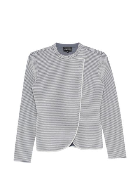 EMPORIO ARMANI striped jacket