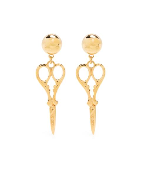 scissor clip-on earrings