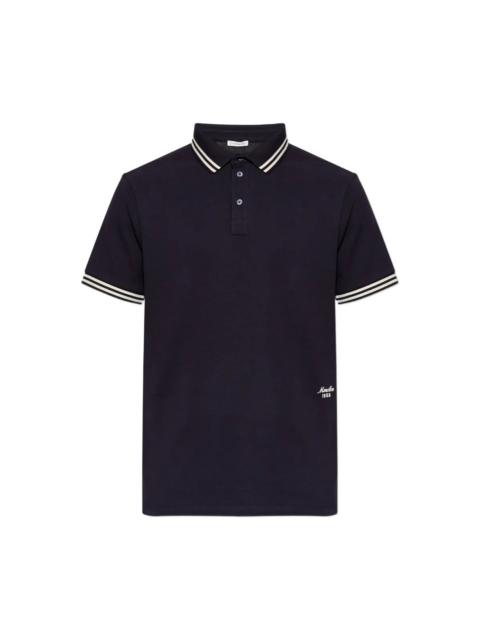 Moncler LOGO-EMBROIDERED POLO SHIRT