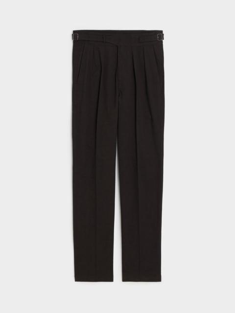 TODD SNYDER Italian Heathered Cotton Gurkha Trouser