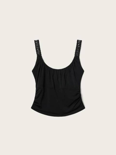 ALLSAINTS CELENA SLIM FIT SCOOP NECK TOP
