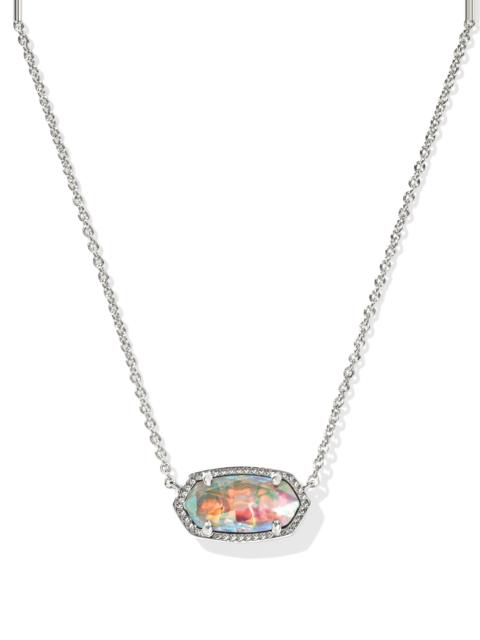 KENDRA SCOTT Elisa Gold Pendant Necklace in Dichroic Glass