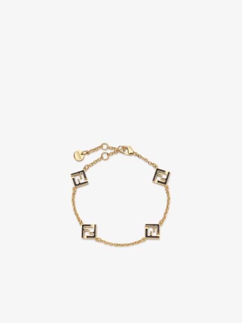 FENDI Forever Fendi bracelet Gold-colored and black metal bracelet