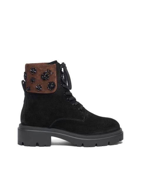 Stuart Weitzman Hudson lace-up boots