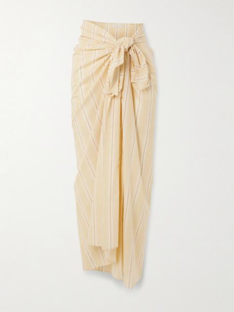 FAITHFULL Lomas Striped Cotton Pareo