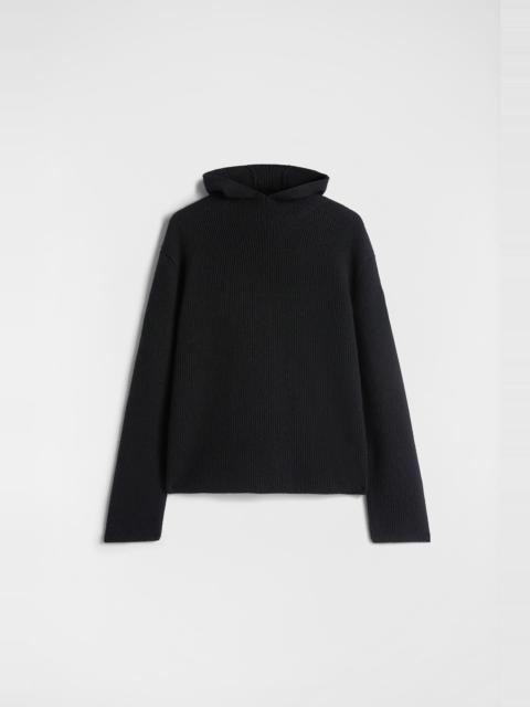 Jil Sander Wool Hooded Sweater