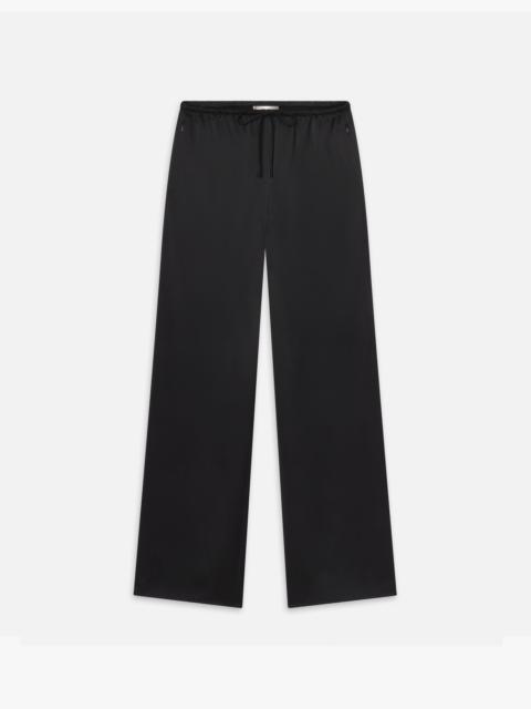 The Silk Lounge Pant in Black