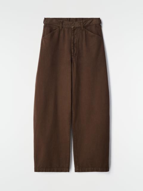Lemaire OVERSIZED WORKWEAR PANTS IN HEAVY GARMENT-DYED BROKEN TWILL