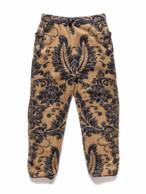 Kapital DAMASK Fleece EASY Pants Beige