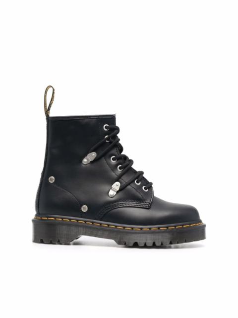 Bex studded lace-up boots