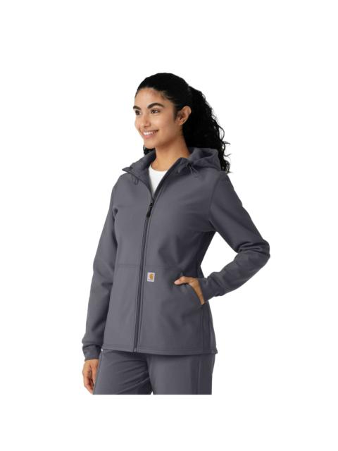 Carhartt Women's Bonded Fleece Scrub Hoodie