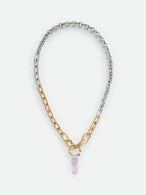 Bottega Veneta Ellipse Chain Necklace