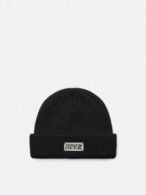 VERSACE JEANS COUTURE Logo Knit Beanie