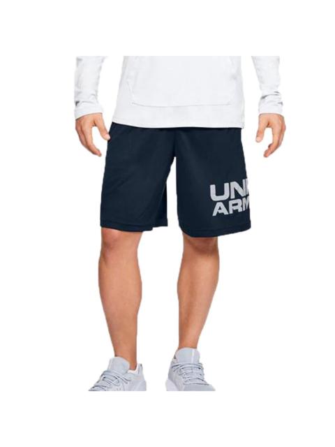 Under Armour Under Armour Tech Wordmark Shorts 'Navy' 1351653-408