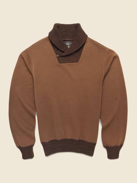 RRL by Ralph Lauren Morris Shawl Sweatshirt - Tan