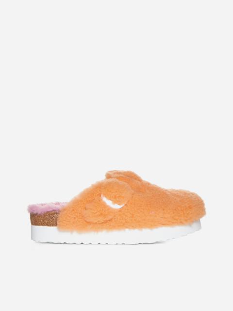 BIRKENSTOCK Boston shearling mules