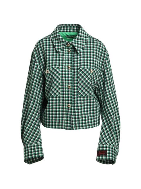 ESSENTIEL ANTWERP Kitten checked jacket