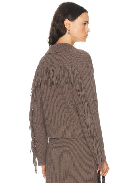 SIMKHAI Natalia Collared Sweater