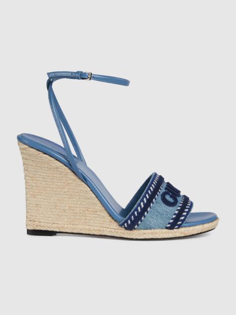 GUCCI Women's platform espadrille
