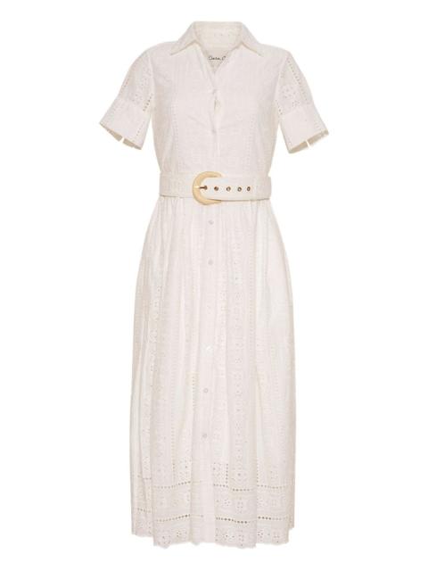 Cara Cara Malena eyelet-embroidered midi dress