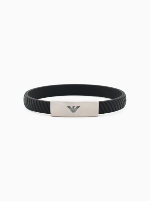 EMPORIO ARMANI STAINLESS STEEL ID BRACELET
