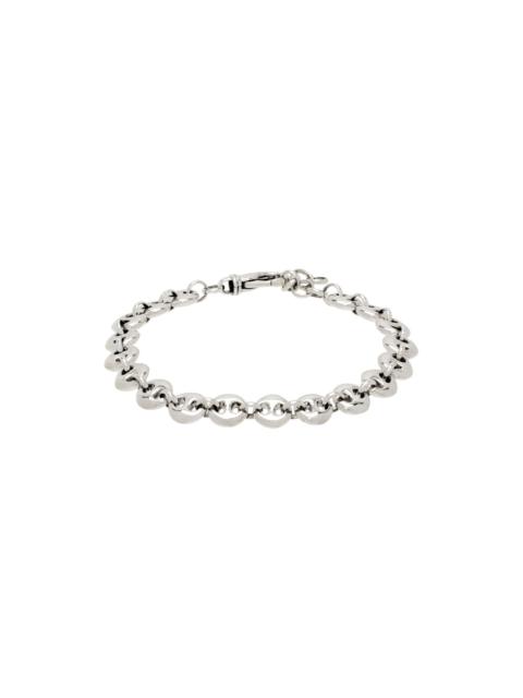 Sophie Buhai Silver Small Circle Link Bracelet