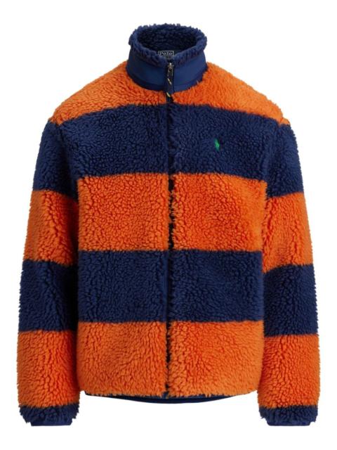 Polo Ralph Lauren striped fleece jacket