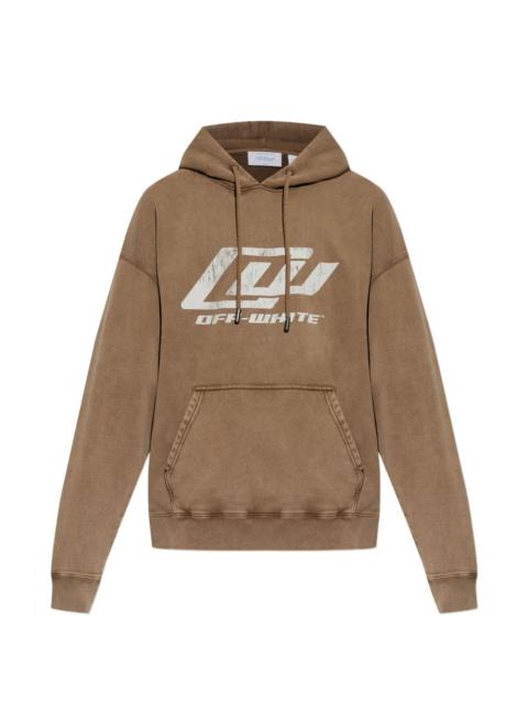 Off-White kangaroo-pocket hoodie
