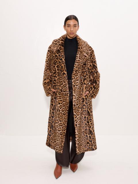 SIMONMILLER Jetz Cheetah Coat In Cheetah Scramble