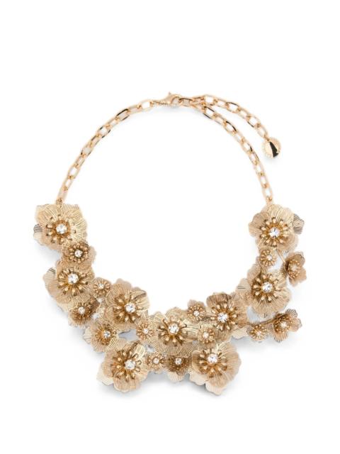 CAROLINA HERRERA Carolina Herrera Floral Crystal-embellished Necklace