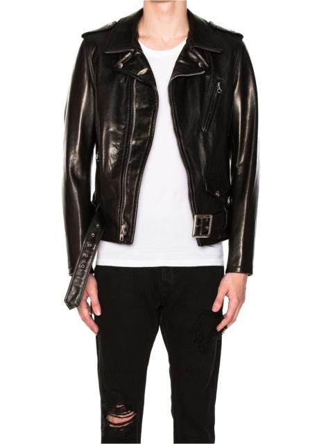 Schott Pebbled Moto Jacket