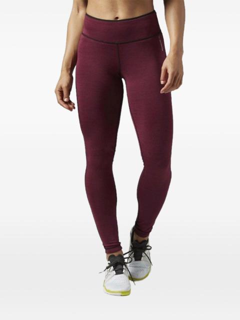 Reebok contrasting-seam leggings